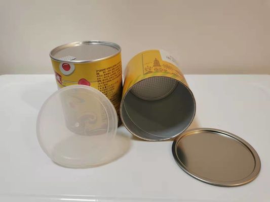 A folha da impressão do produto comestível CMYK selou o diâmetro 85mm dos cilindros do papel de embalagem para nozes-pecã