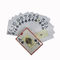 GV plástico Logo Playing Cards feito sob encomenda dos cartões do pôquer de 0.32mm