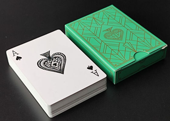54 cartões de jogo 300gsm impressos de papel revestidos biodegradáveis 63x88mm