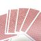 O pôquer plástico flexível carda 0.3mm personalizou cartões de jogo plásticos