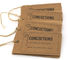 Papel de embalagem biodegradável Hang Tags For Jeans de CMYK 300gsm 50x90mm